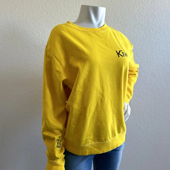 Harry Styles Tour Merch Yellow Kiwi Im Having Your Baby Sweatshirt - Picture 4 of 9